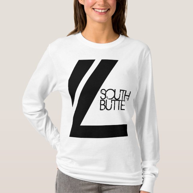 South Butte Double Line Hoodie T-Shirt (Front)