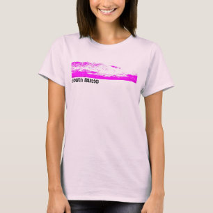 South Butte Pink and PInk Mountain Women's T T-Shirt