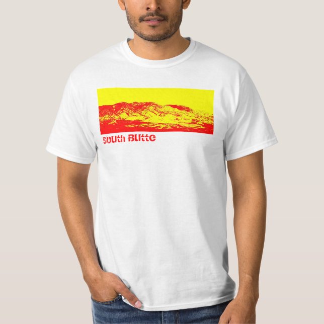 South Butte Red Mountain Style T T-Shirt (Front)