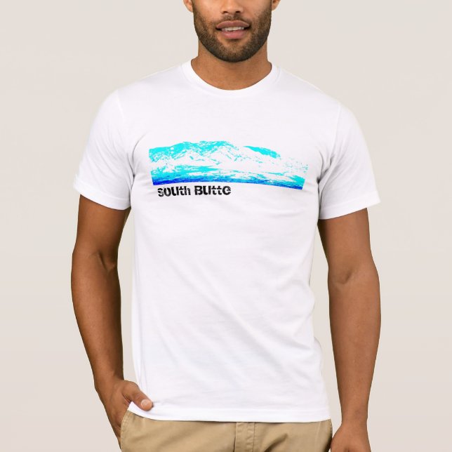 South Butte White Mountain T T-Shirt (Front)