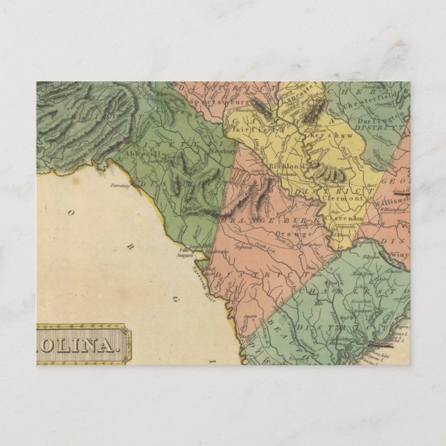 South Carolina 8 Postcard (Front)