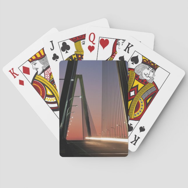 South Carolina, Arthur Ravenel Jr. Bridge Poker Cards (Back)
