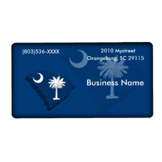 South Carolina Business Label