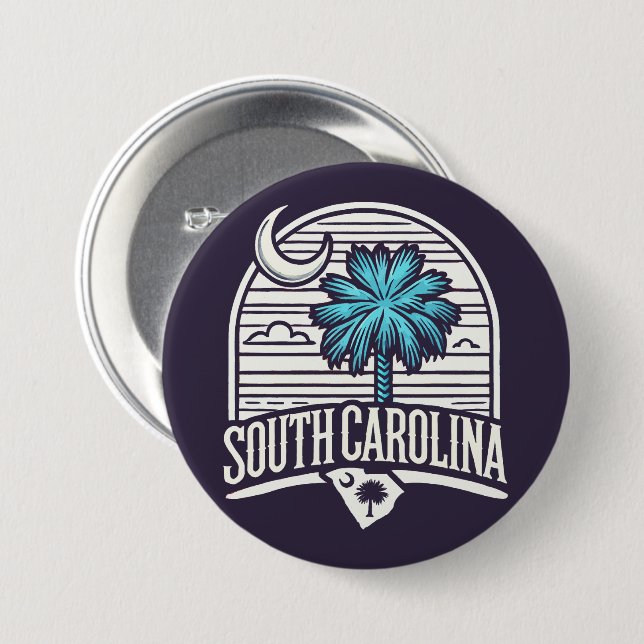 South Carolina Button (Front & Back)
