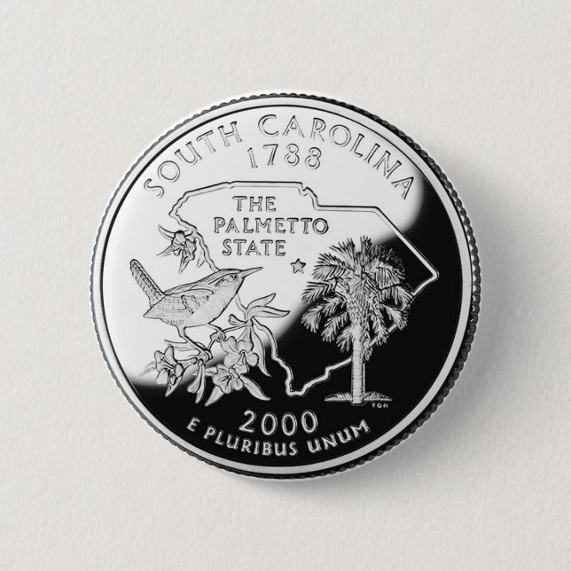 South Carolina Button (Front)