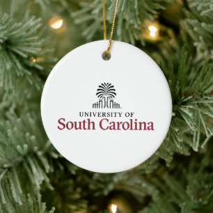 South Carolina Campus Pride Ceramic Ornament
