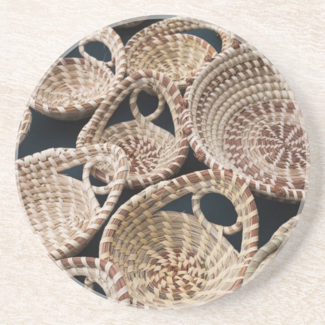 South Carolina, Charleston, Market Hall Drink Coaster (Front)