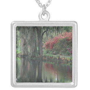 South Carolina, Charleston Silver Plated Necklace
