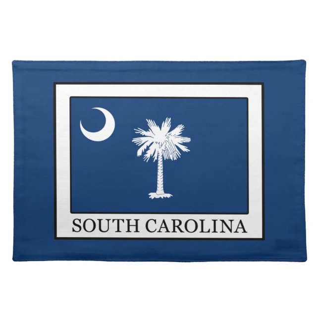 South Carolina Cloth Placemat (Front)