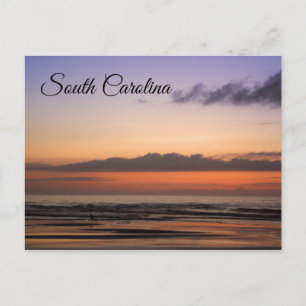 South Carolina Coastal Sunrise Postcard