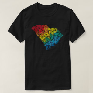 south carolina color counties T-Shirt