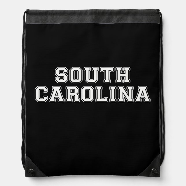 South Carolina Drawstring Bag (Front)