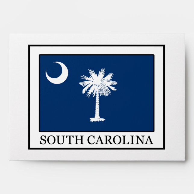 South Carolina Envelope (Front)