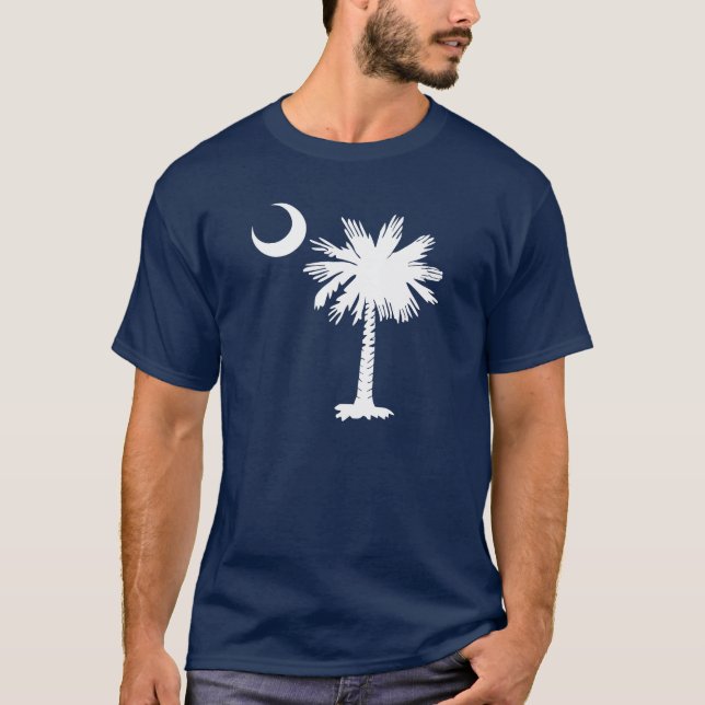 South Carolina Flag Apparel T-Shirt (Front)