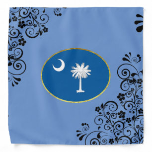 South Carolina flag Bandana