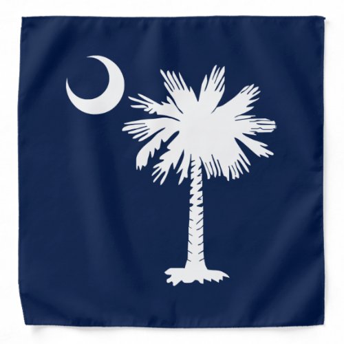 South Carolina Flag Bandana