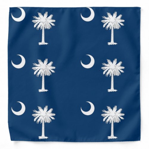 South Carolina flag Bandana