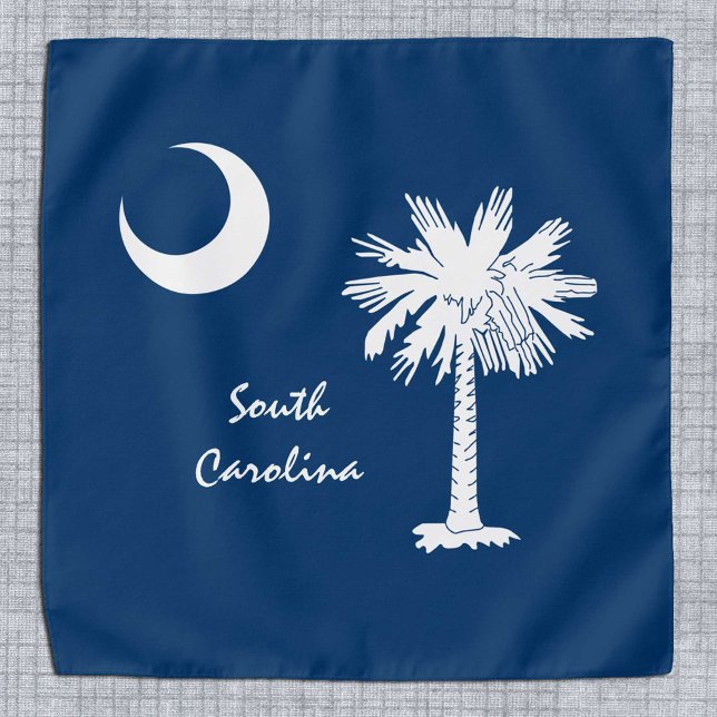 South Carolina Flag bandana, Carolina fashion /USA Bandana (Creator Uploaded)