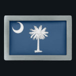 South Carolina flag Belt Buckle<br><div class="desc">South Carolina flag</div>