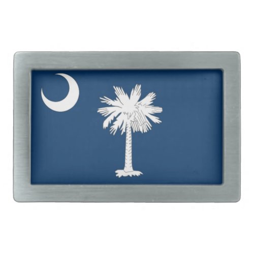 South Carolina flag Belt Buckle