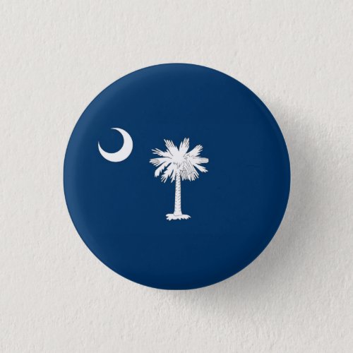 South Carolina Flag Button