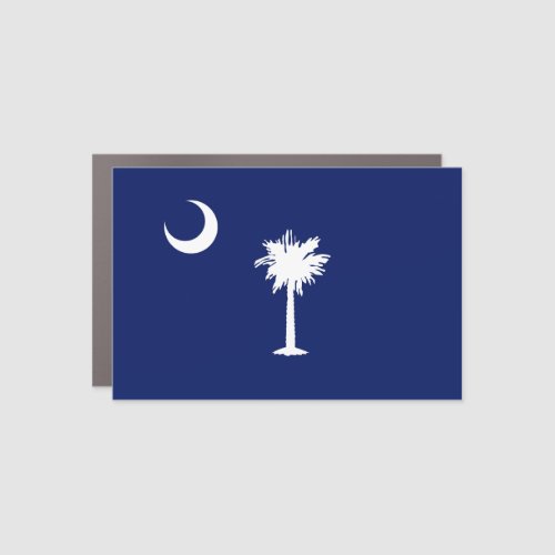 South Carolina Flag Car Magnet