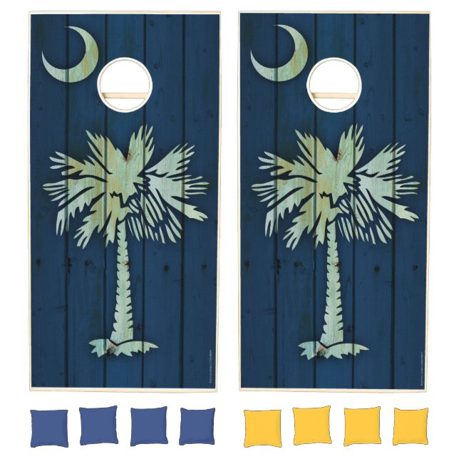 South Carolina Flag Cornhole Set (Set)