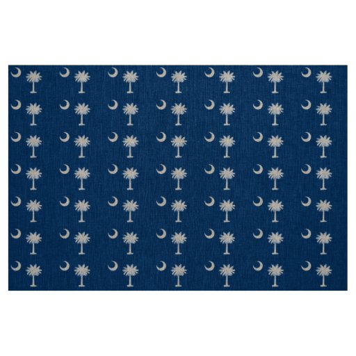 South Carolina Flag Fabric