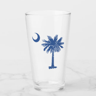 South Carolina Flag Glass