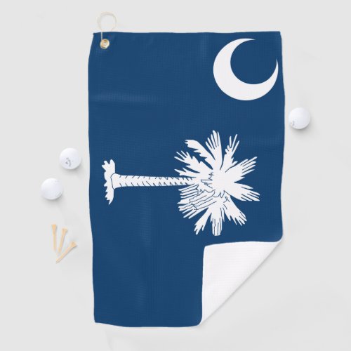 South Carolina Flag Golf Towel