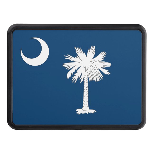 South Carolina flag Hitch Cover (Front)