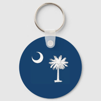 South Carolina Flag Keychain