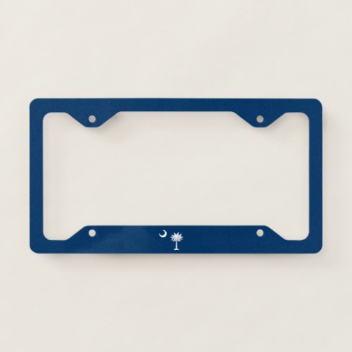 South Carolina Flag License Plate Frame