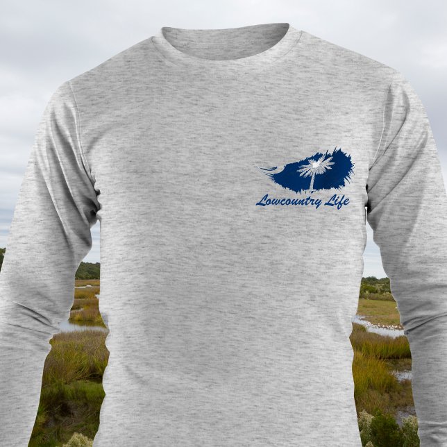 South Carolina Flag Lowcountry Life Souvenir  T-Shirt (Creator Uploaded)