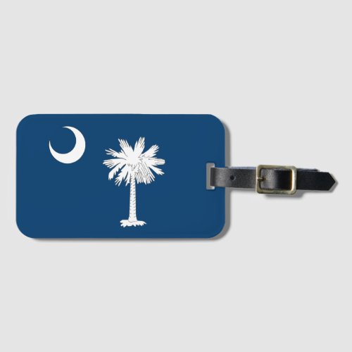 South Carolina flag Luggage Tag