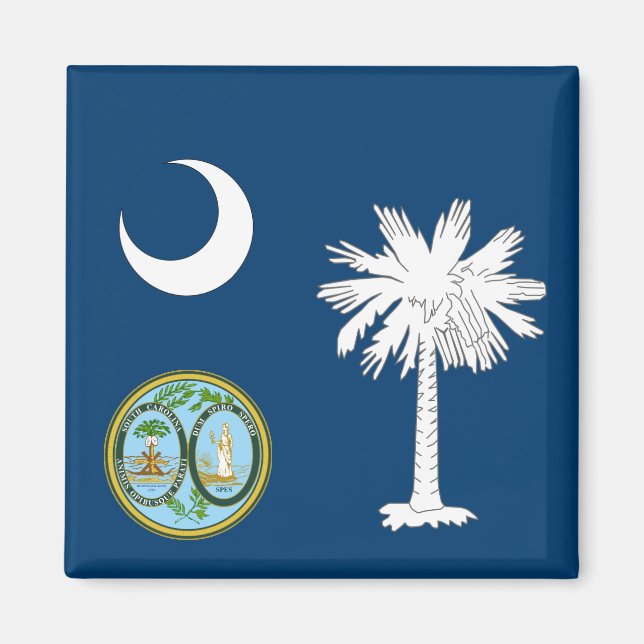 South Carolina flag Magnet (Front)