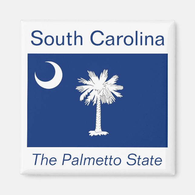 South Carolina Flag Magnet (Front)