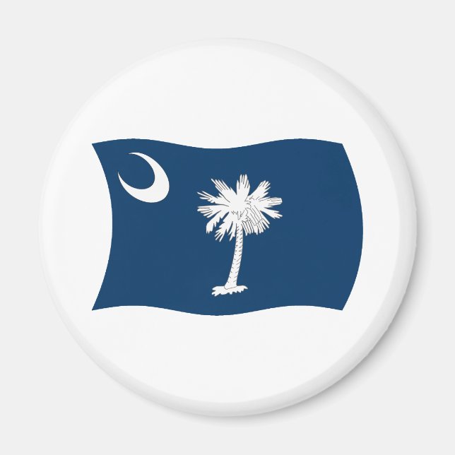 South Carolina Flag Magnet (Front)