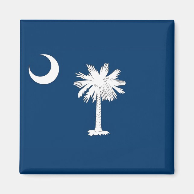 South Carolina Flag Magnet (Front)