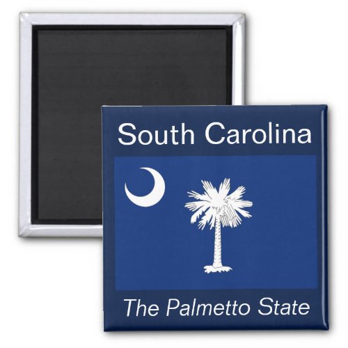 South Carolina Flag Magnet