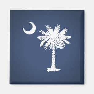 South Carolina Flag Magnet