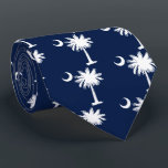 South Carolina Flag Neck Tie<br><div class="desc">South Carolina Flag</div>