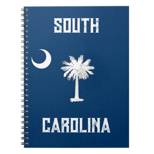 South Carolina Flag Notebook