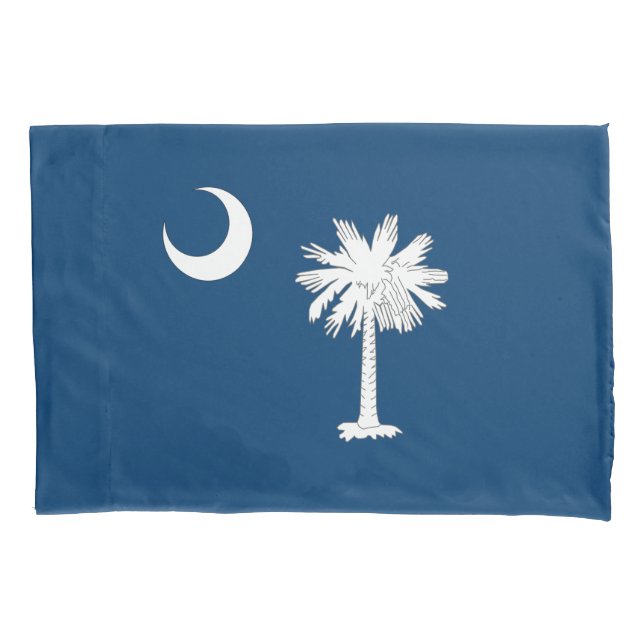 South Carolina flag Pillow Case (Front)
