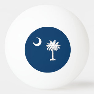South Carolina Flag Ping Pong Ball