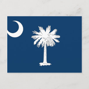South Carolina Flag Postcard
