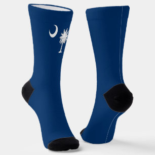 South Carolina flag Socks