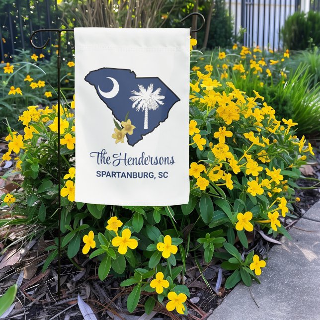 South Carolina Flag State Flower Yellow Jessamine (Creator Uploaded)