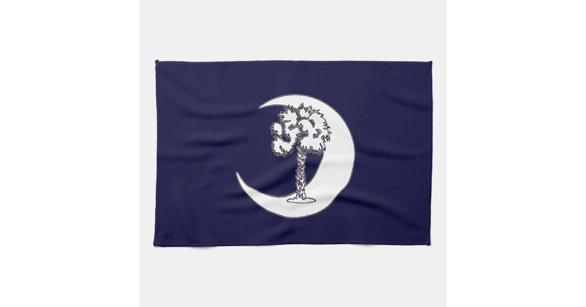 south-carolina-flag-symbols-kitchen-towel-zazzle