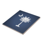South Carolina Flag Tile<br><div class="desc">South Carolina Flag</div>